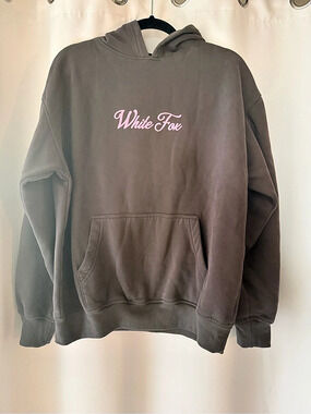 White Fox Season 7 Oversized Hoodie Oversized Graphic Hoodie Brown